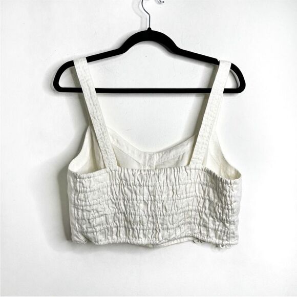 Madewell NWT Modular Sleeveless Tank in Lighthouse Size 16 - Picture 5 of 7